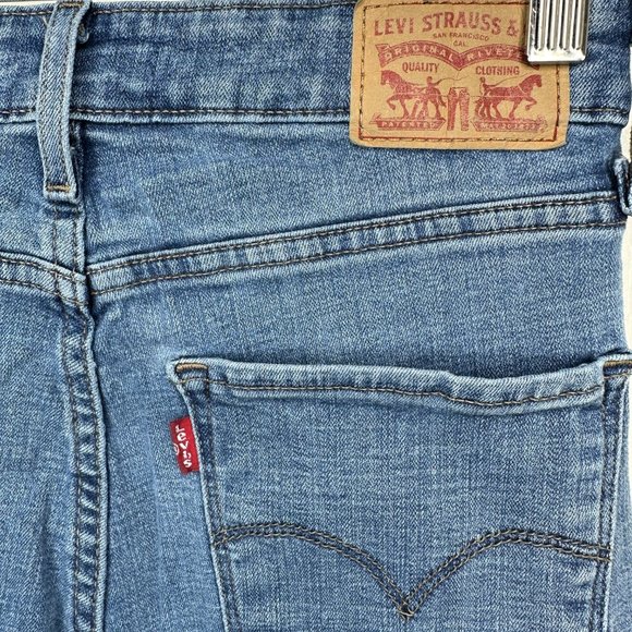 WOMEN'S LEVIS 721 HIGH RISE SKINNY JEANS W29 L28 - Picture 10 of 14